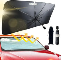 Car Sunshade Umbrella – Foldable Windshield Cover for UV Protection