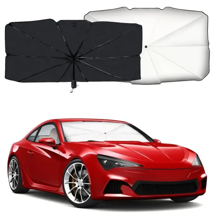 Car Sunshade Umbrella – Foldable Windshield Cover for UV Protection