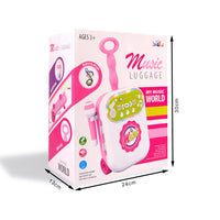 عربة أدوات موسيقية مع ميكروفون