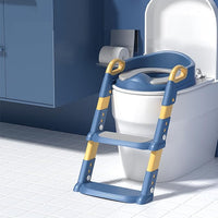 Kids Potty Training Seat with Step Stool – Adjustable Toddler Toilet Trainer
