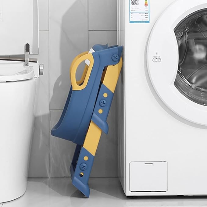 Kids Potty Training Seat with Step Stool – Adjustable Toddler Toilet Trainer