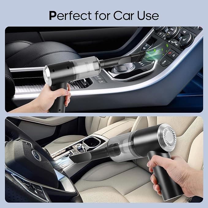 3-in-1 Portable Vacuum Cleaner – Powerful & Versatile Cleaning