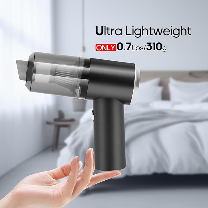 3-in-1 Portable Vacuum Cleaner – Powerful & Versatile Cleaning