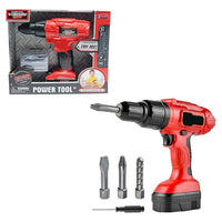 Kids Power Tool Drill Set – Battery Operated with Realistic Sounds