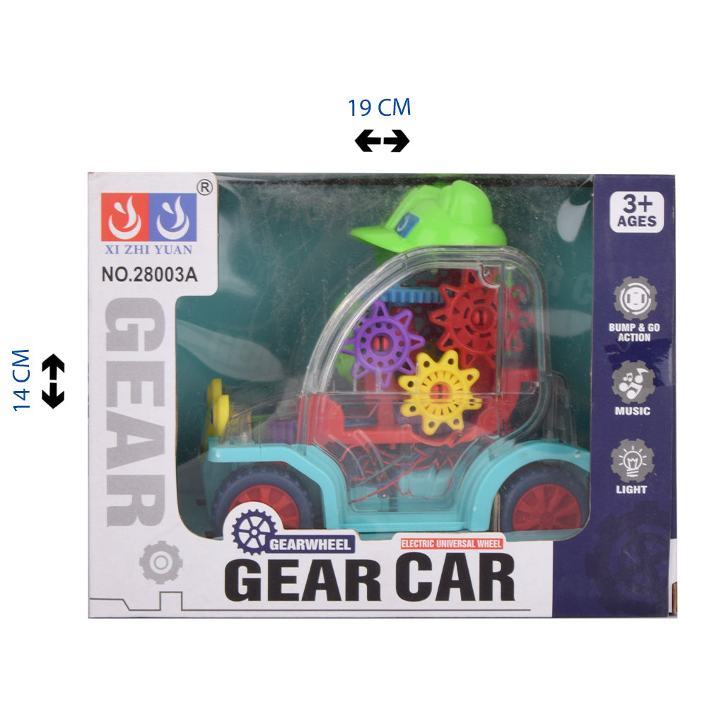 Interactive Gear Car for Kids