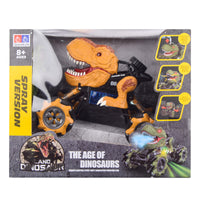 The Age of Dinosaurs RC Stunt Car with Spray and Sound Effects