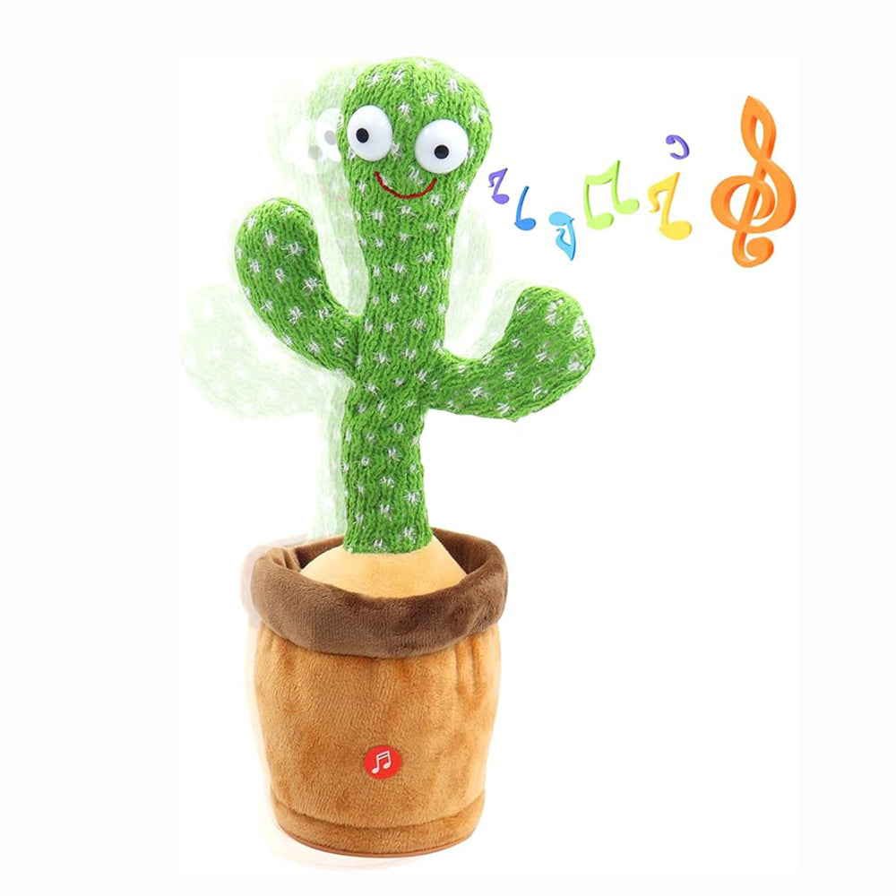 Dancing and Talking Cactus Toy - Interactive Plush