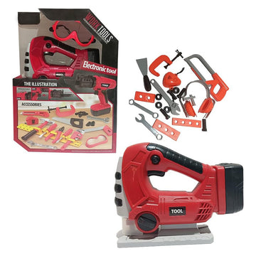 Electronic Jigsaw Tool Set – Fun & Safe Construction Play for Kids!