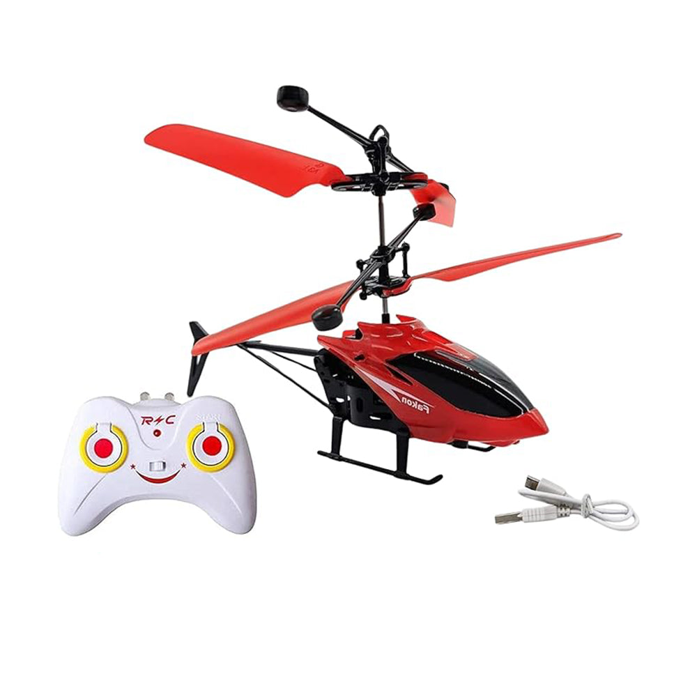 RC Induction Helicopter Toy with Remote Control