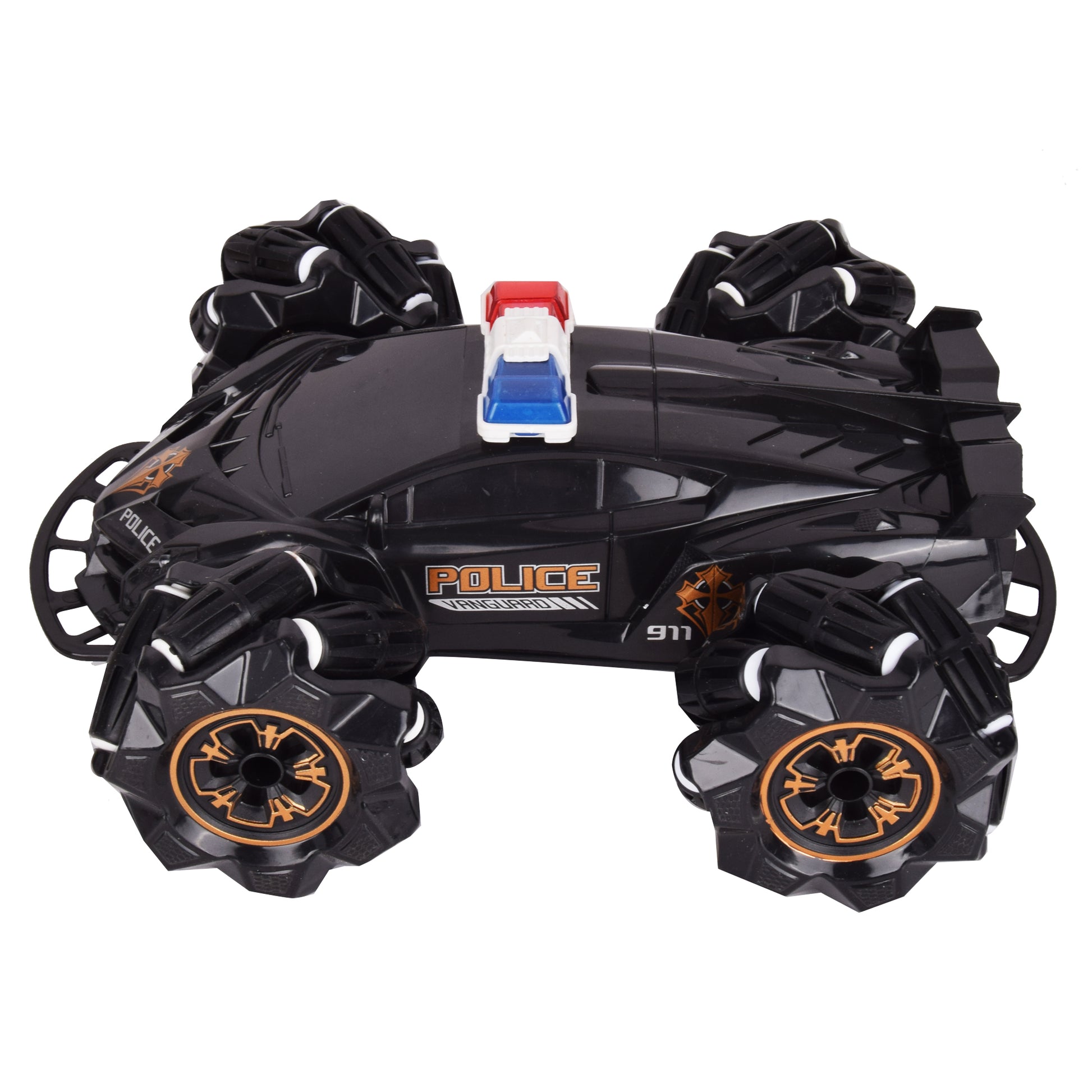 Twist Car Climbing 4x4 RC Police Car with Gesture Control.