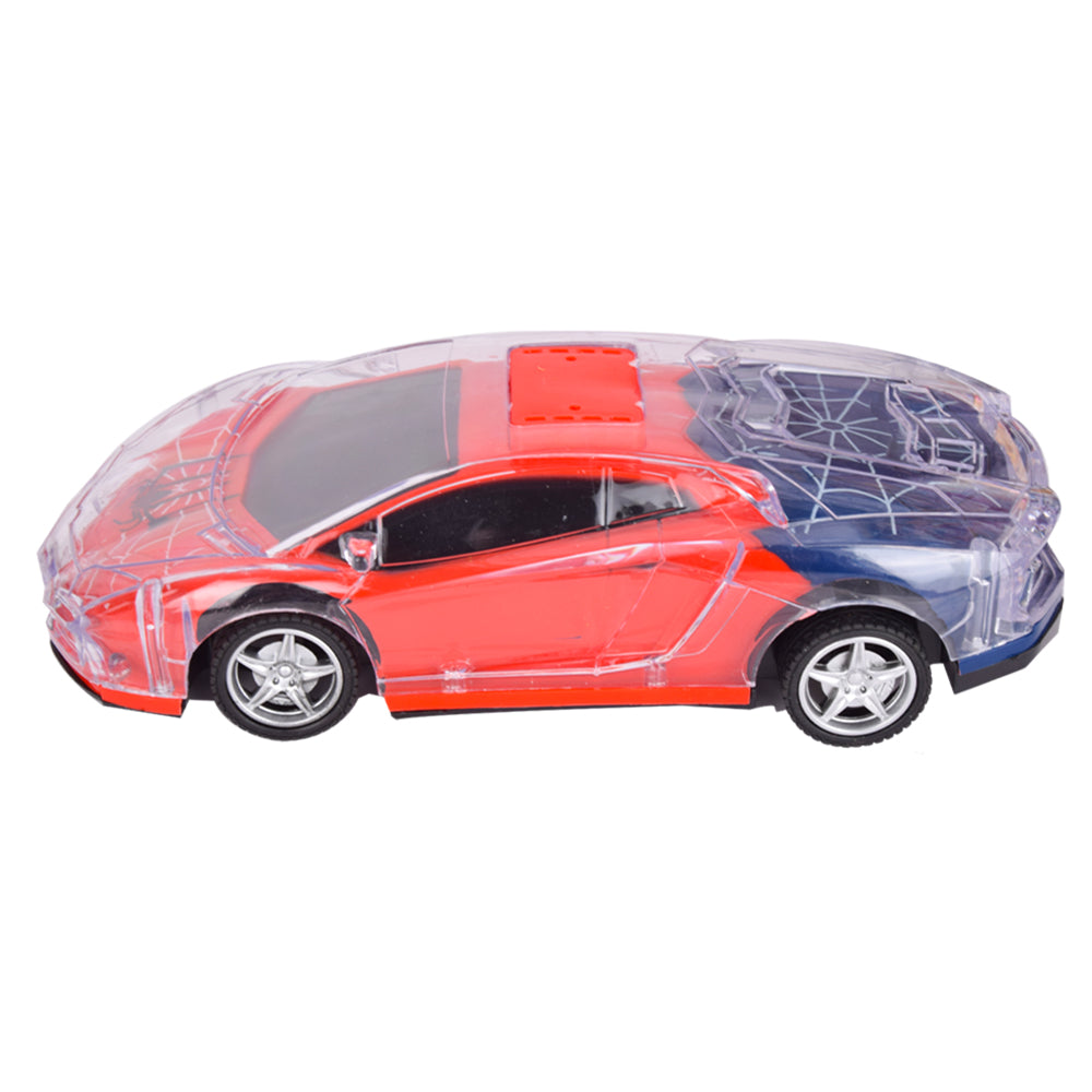 Spider-Man Remote Control Car with Transparent Design