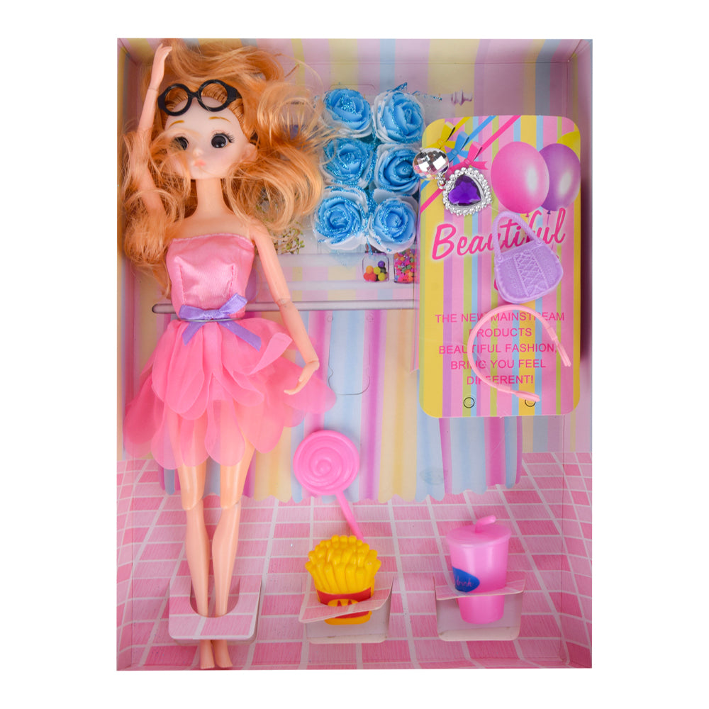 Beautiful Charm Girl Doll Set with Accessories