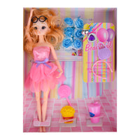 Beautiful Charm Girl Doll Set with Accessories