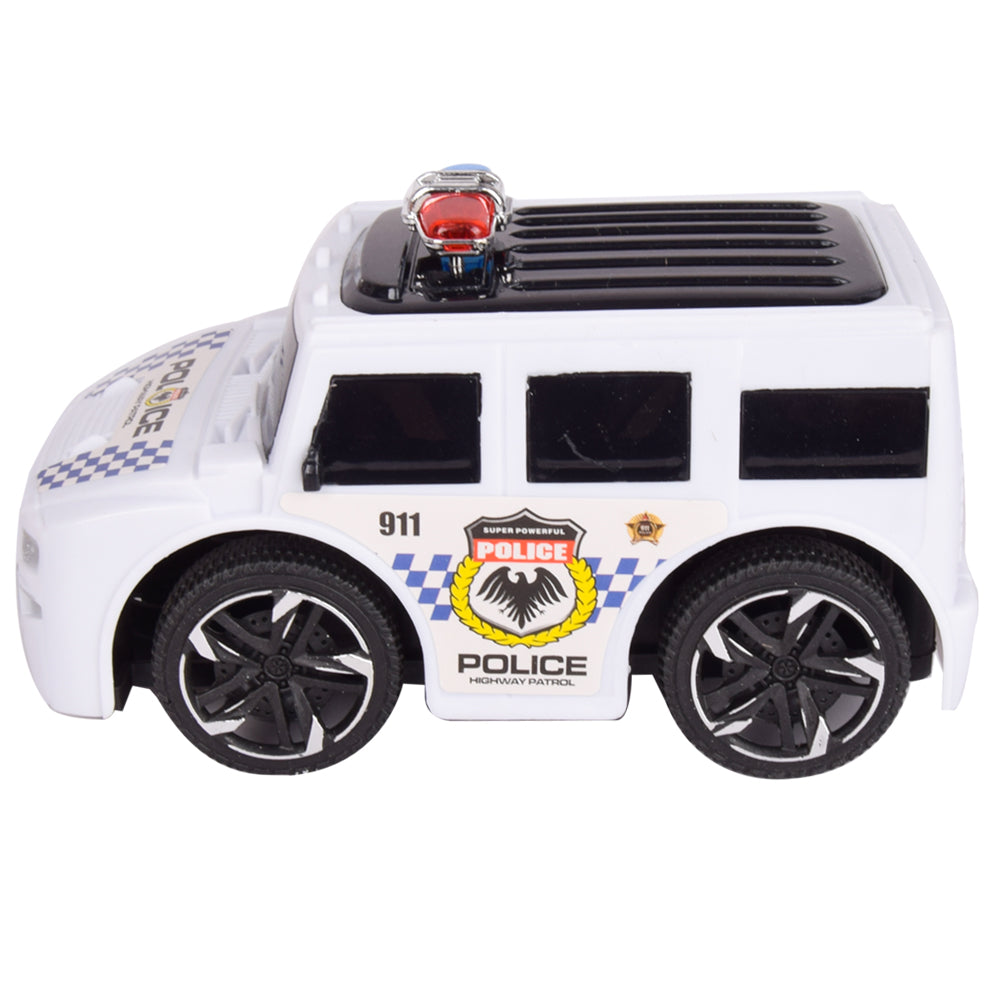 Remote Control Police SUV Toy with 3D Lights