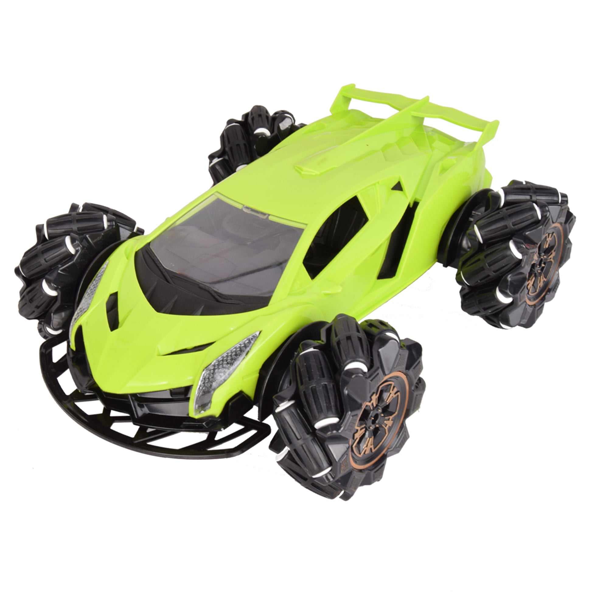 360° Stunt Twist RC Car with Gesture Control – Green