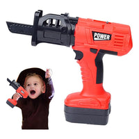 Power Tool Workshop Set with Realistic Sound & Drill Action – Toy Construction Tool Kit for Kids