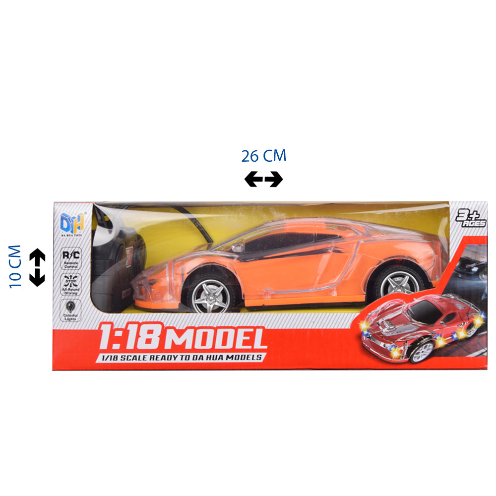 Remote Control Sports Car (1:18 Scale)