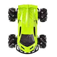 360° Stunt Twist RC Car with Gesture Control – Green