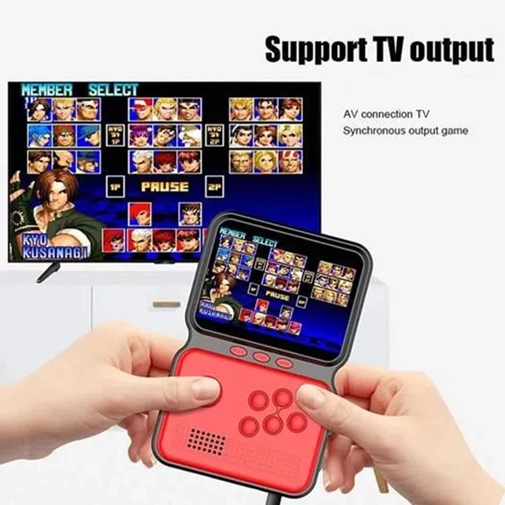 Portable Retro Handheld Game Console with 500 Built-in Games