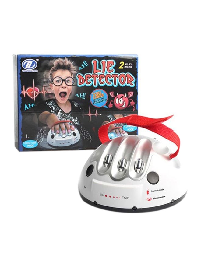 جهاز كشف الكذب بالصدمات الكهربائية المضحكة للحفلات، لعبة مسلية بتصميم فريد مقاس 18 × 16 سم