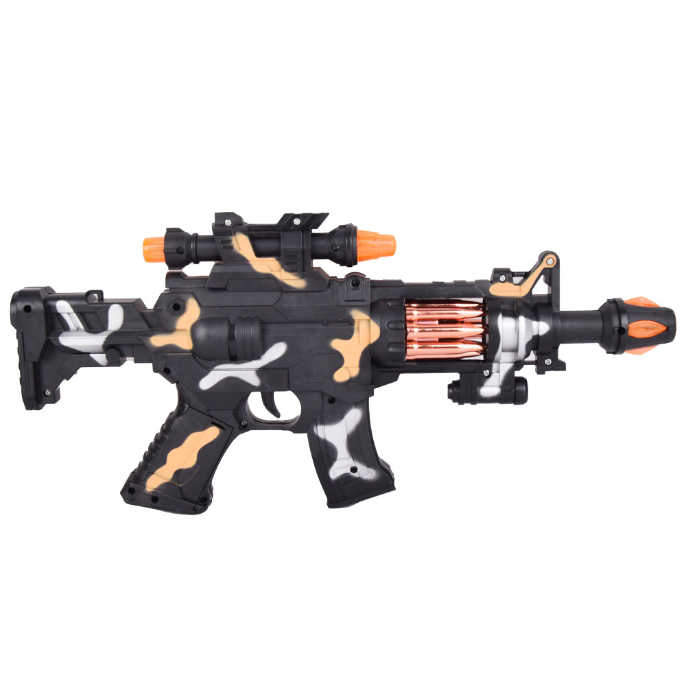 Camo Strike Electric Machine Gun Toy