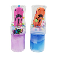 Pack of 2 Crystal Mud Slime Car Jars