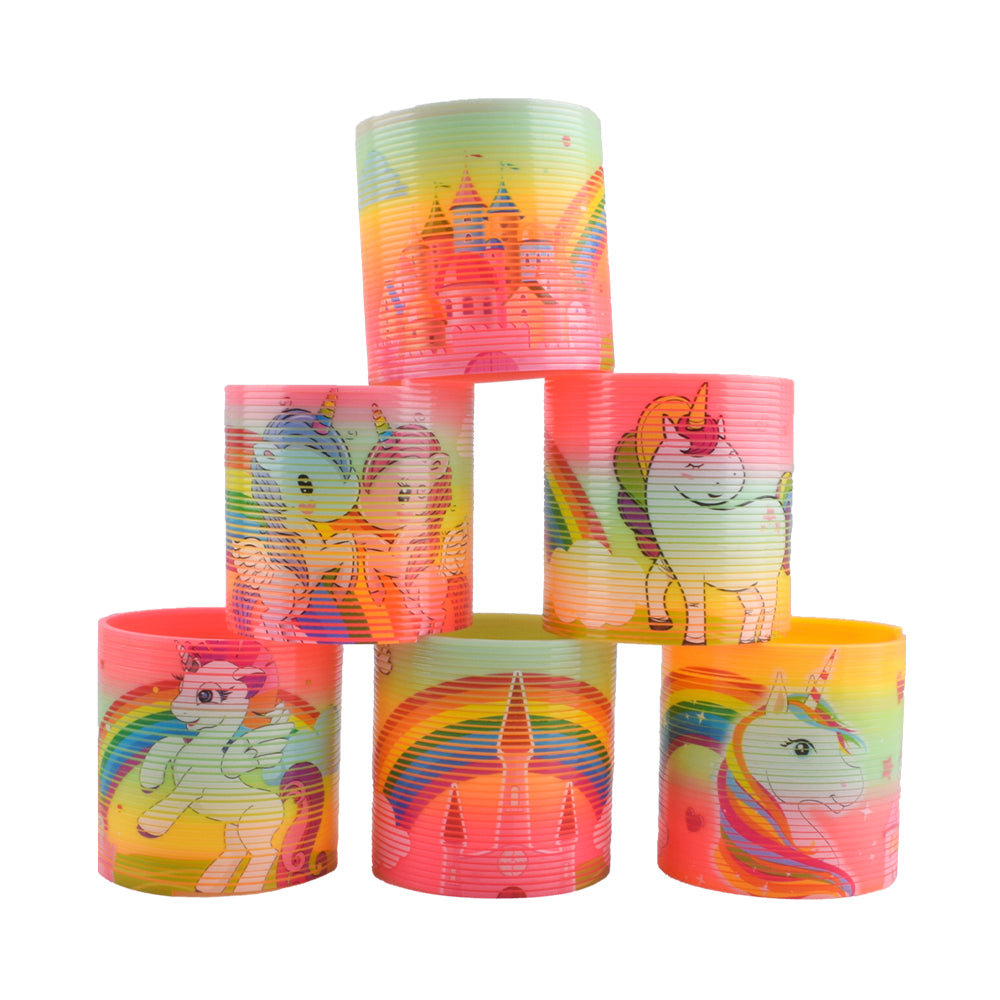 Unicorn Rainbow Magic Spring Toy For Kids
