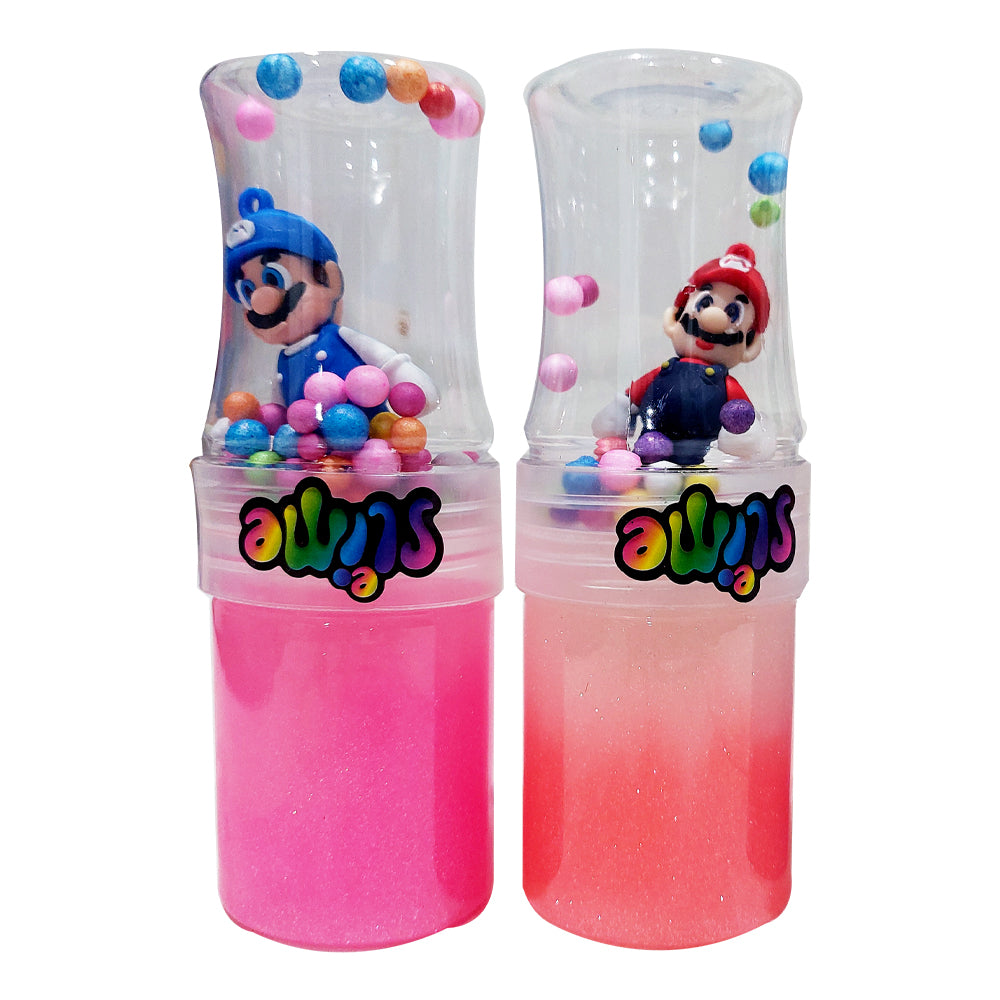 Pack of 2 Crystal Mud Slime Toy Jars