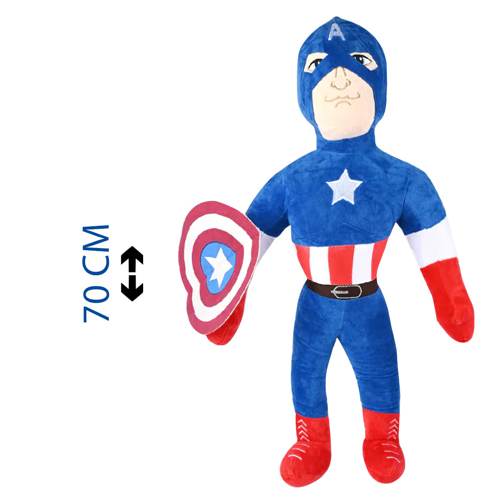 Captain America Stuffed Toy with Shield