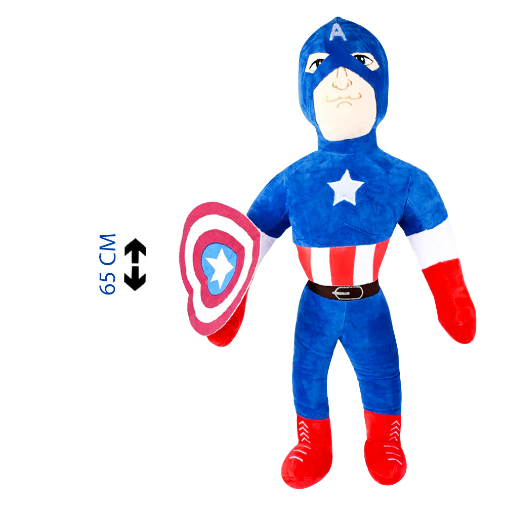 Captain America Stuffed Toy with Shield