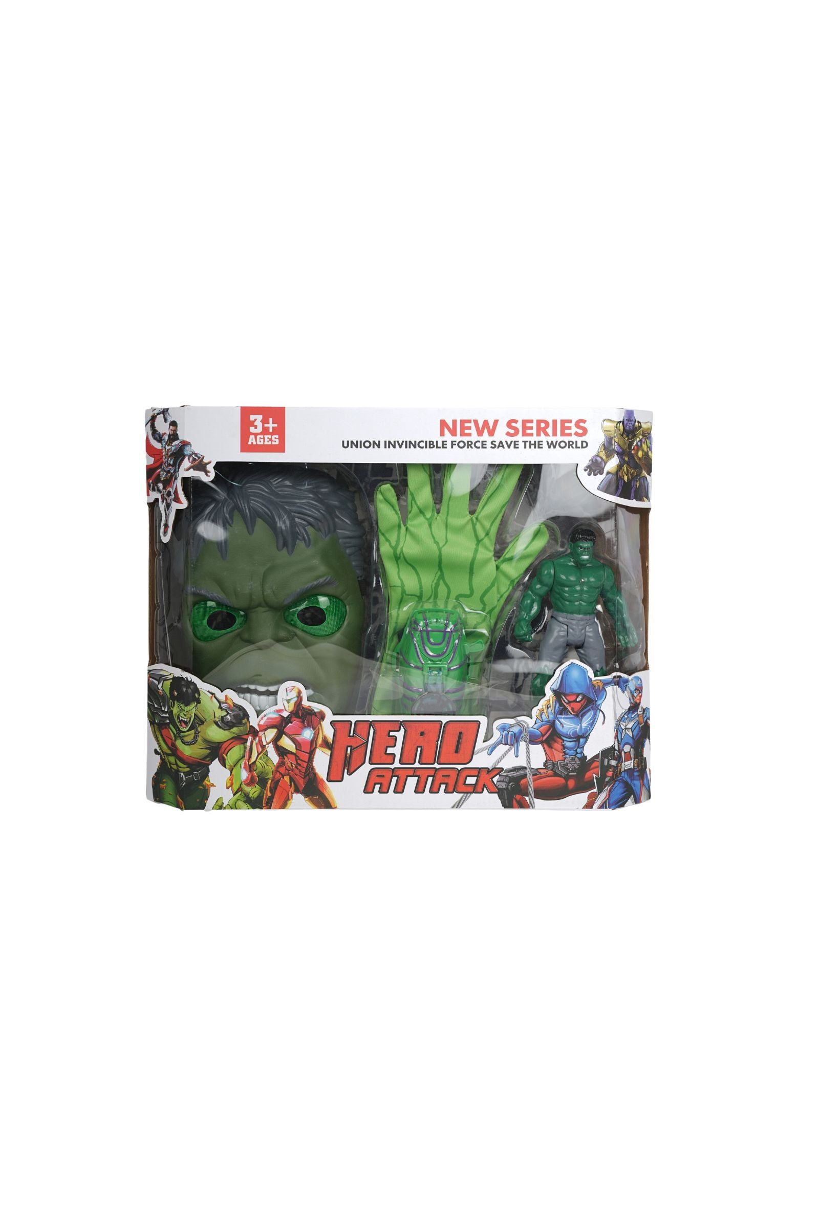 Hero Attack Hulk Action Set