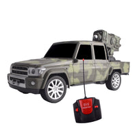 Military Camouflage Remote Control Truck with Missile Launcher