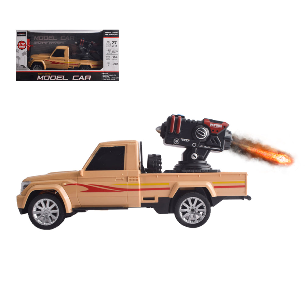 1:12 Scale Remote Control Truck with Missile Launcher