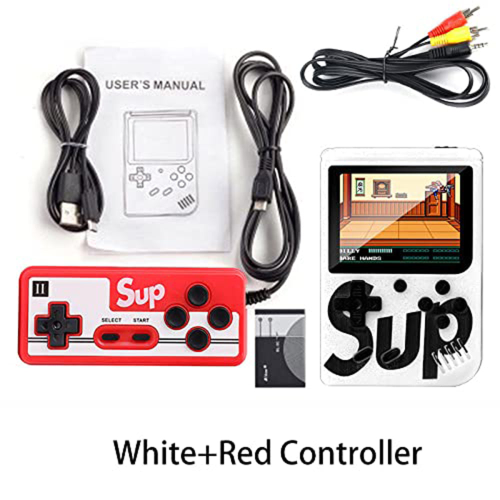 SUP Handheld Retro Game Console with 400 Built-in Classic Games