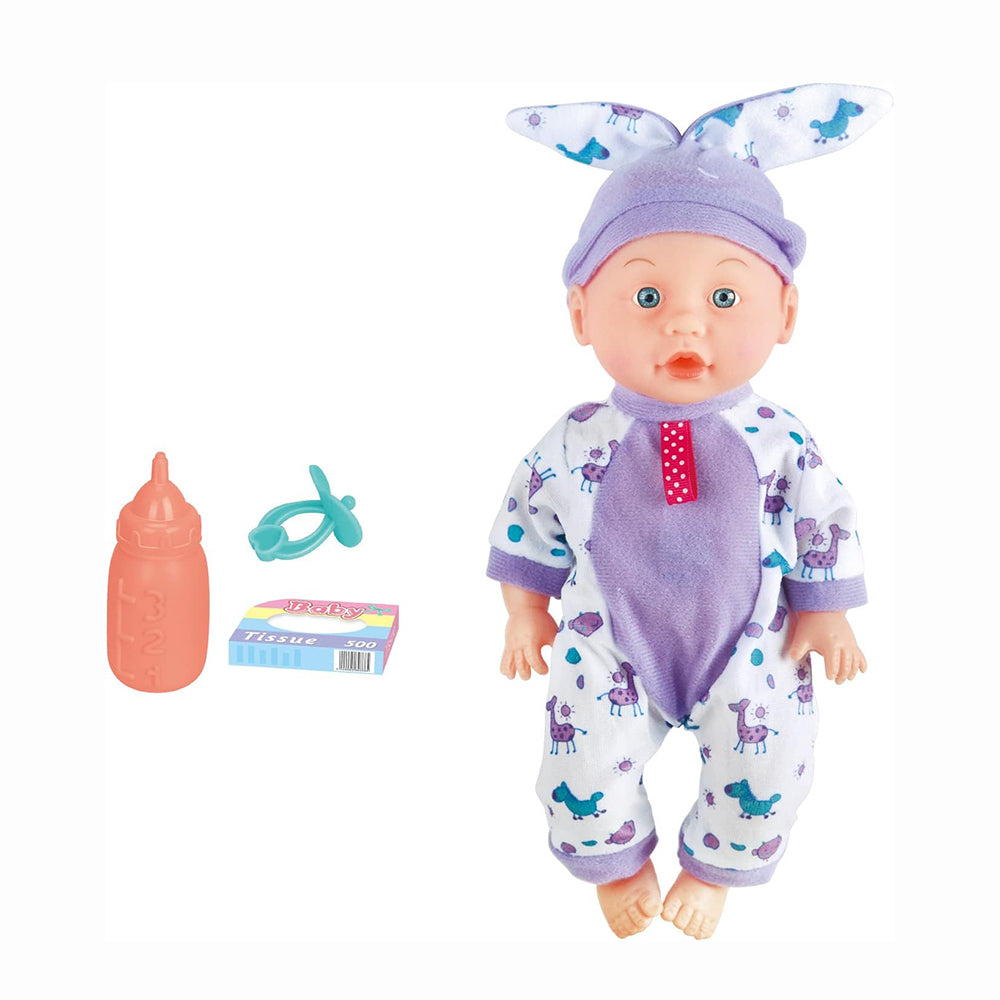 Honey Baby Doll with Feeding Set and 12 Sound Features