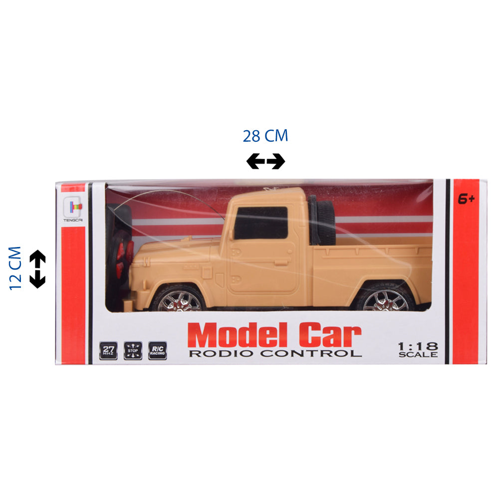 Model Car Radio Control Pickup Truck 1:18 Scale