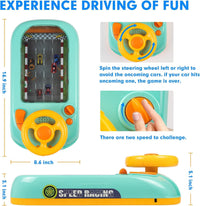 Mini Steering Wheel Car Racing Game for Kids