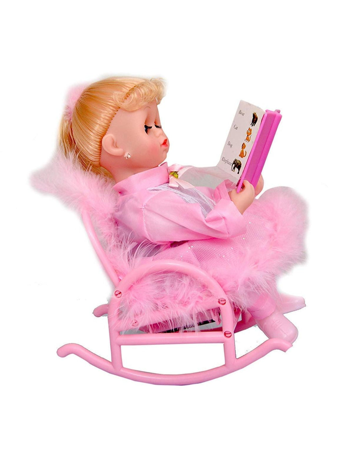 Musical Baby Doll With swinging Chair