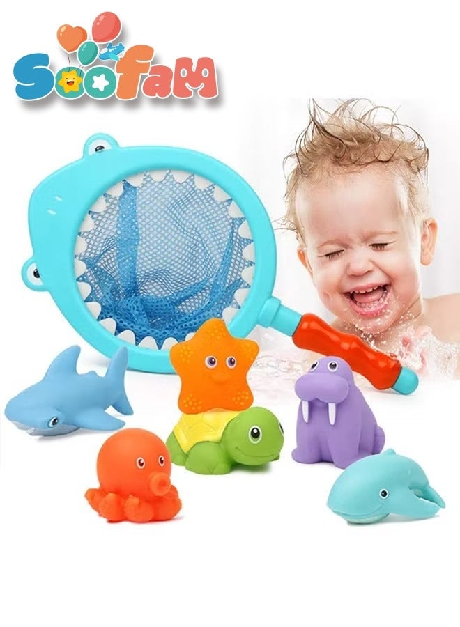 7 Piece Baby Bath Toys