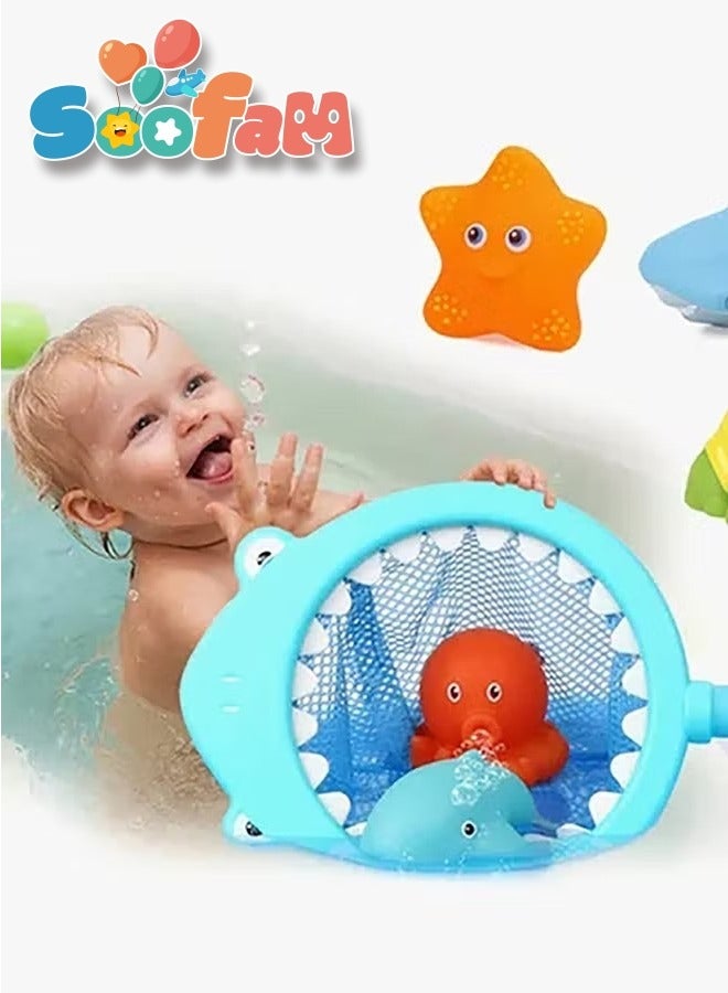 7 Piece Baby Bath Toys