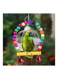 6-Piece Bird Swing Chewing Toy Set