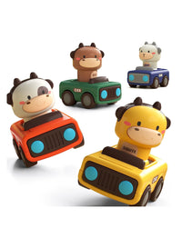 Press and Go Car Toys for Toddlers 4pcs