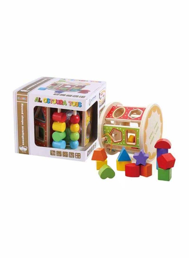 Colorful Round Shape Geometric Sorter Play Puzzle Set For Kids