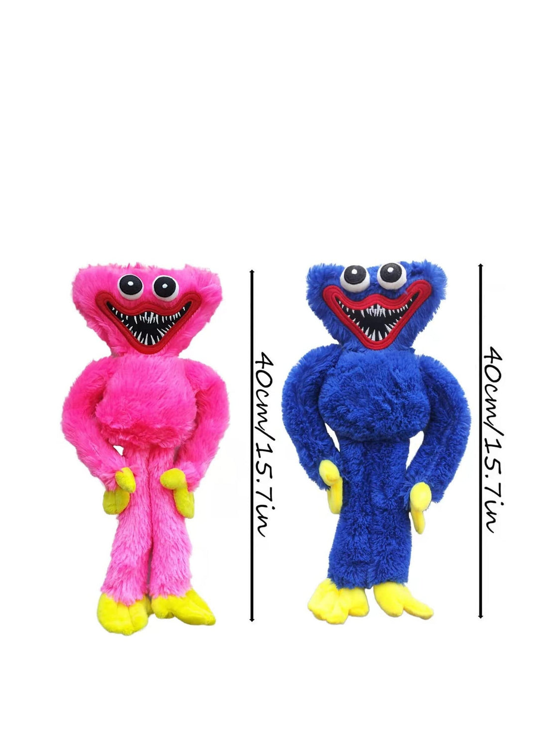 Huggy Wuggy Game Cartoon Character Plush Toy Blue and Pink