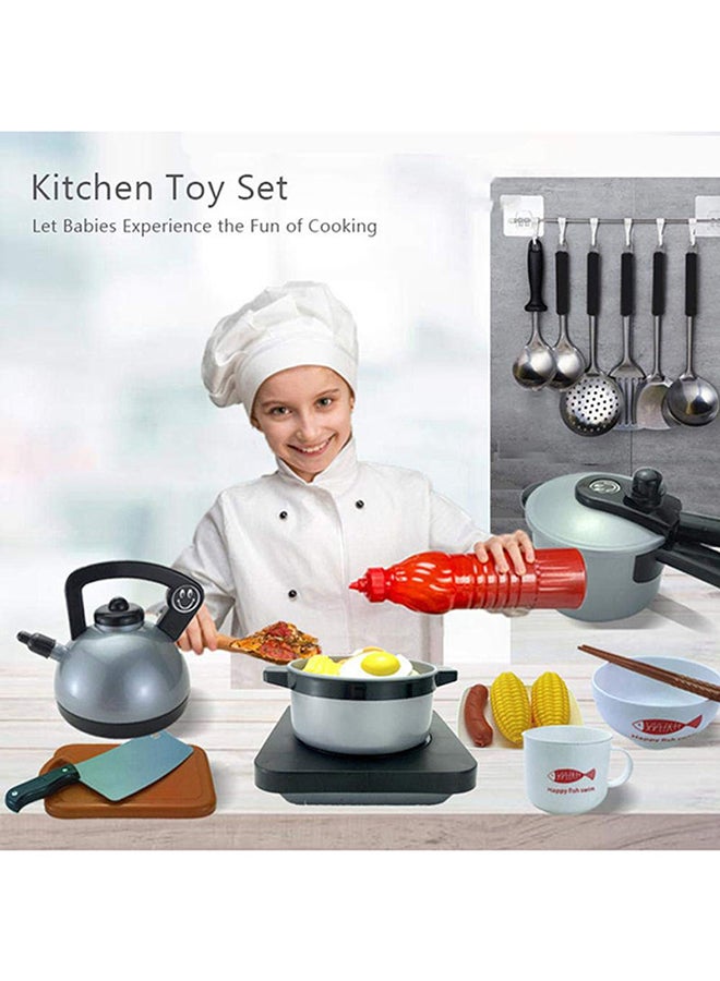 36-Piece Realistic Kitchen Plastic toy set