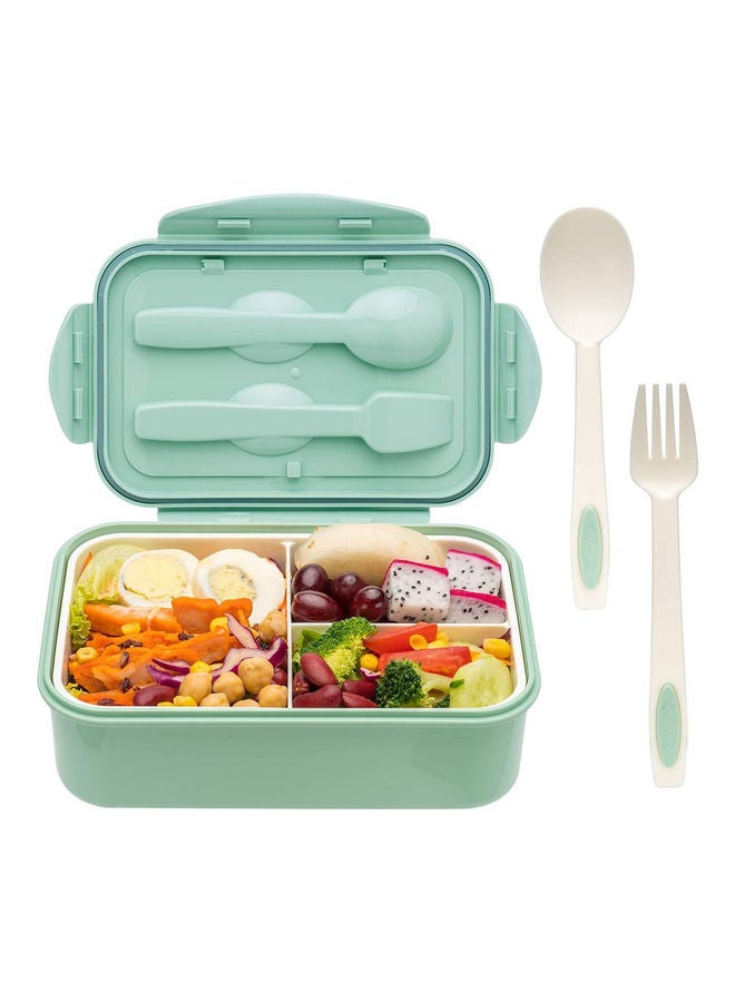 3-Grid Lunch Box With Lid