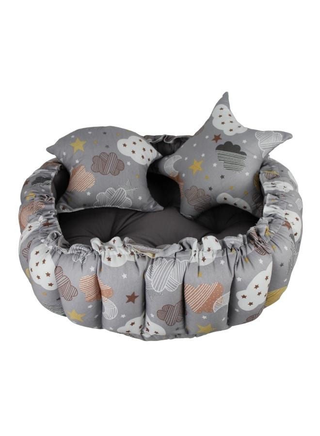 Multipurpose Retractable 3pcs soft cushioned Baby Nest