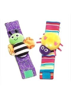 Top-Quality Material 4-Piece Infant Socks And Wrist Rattles