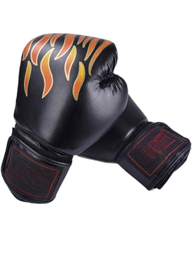 Pair Of Full Finger Professional Boxing Gloves