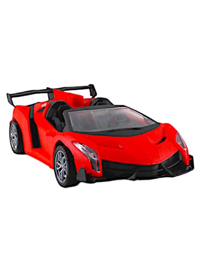 RC Sports Car Red Bugatti Vision Racing Car For Kids